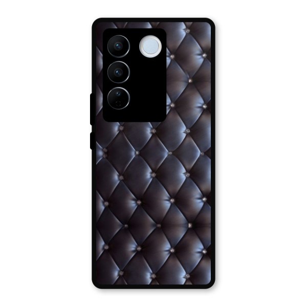 Luxury Pattern Metal Back Case for Vivo V27