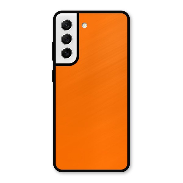 Mac Orange Metal Back Case for Galaxy S21 FE 5G