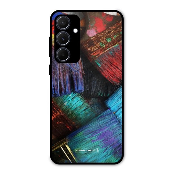 Magic Brushes Metal Back Case for Galaxy A35