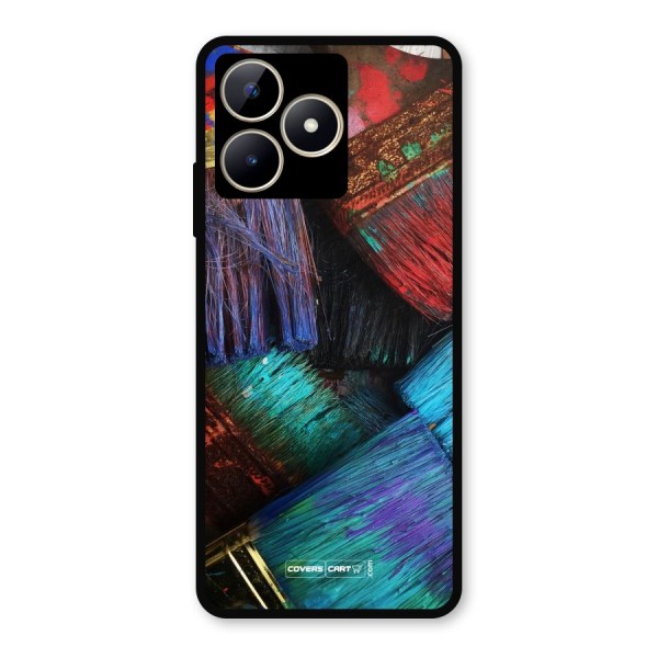 Magic Brushes Metal Back Case for Realme C53