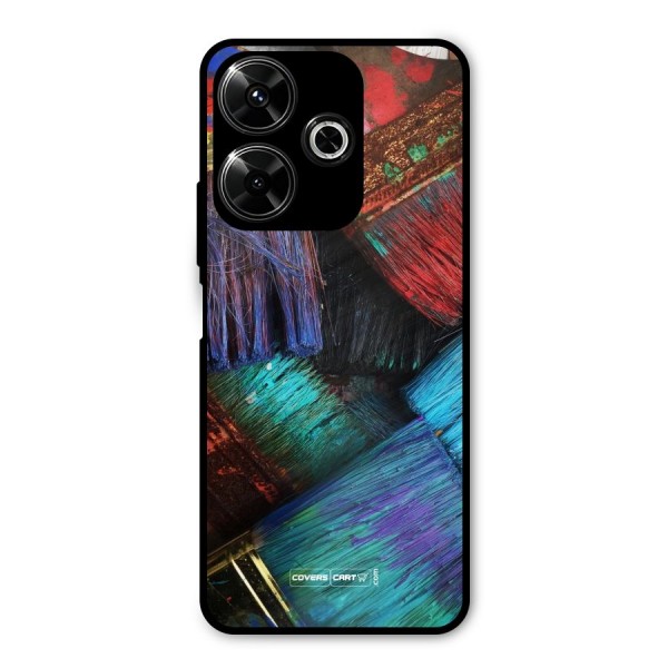 Magic Brushes Metal Back Case for Redmi 13 5G