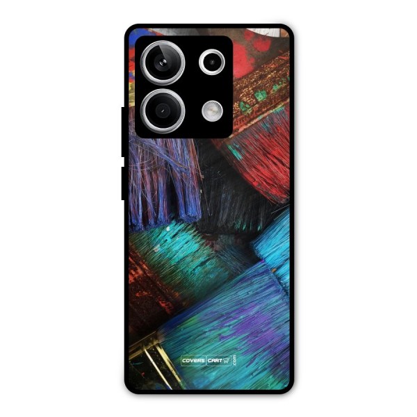 Magic Brushes Metal Back Case for Redmi Note 13 5G