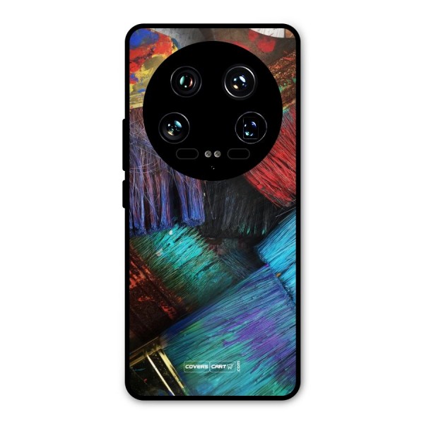 Magic Brushes Metal Back Case for Xiaomi 14 Ultra