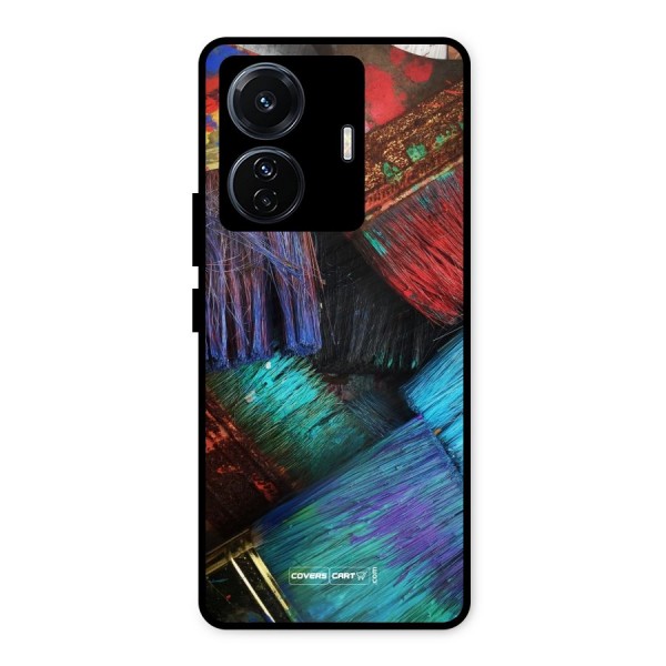 Magic Brushes Metal Back Case for iQOO Z6