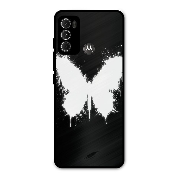 Magic Butterfly Metal Back Case for Moto G60