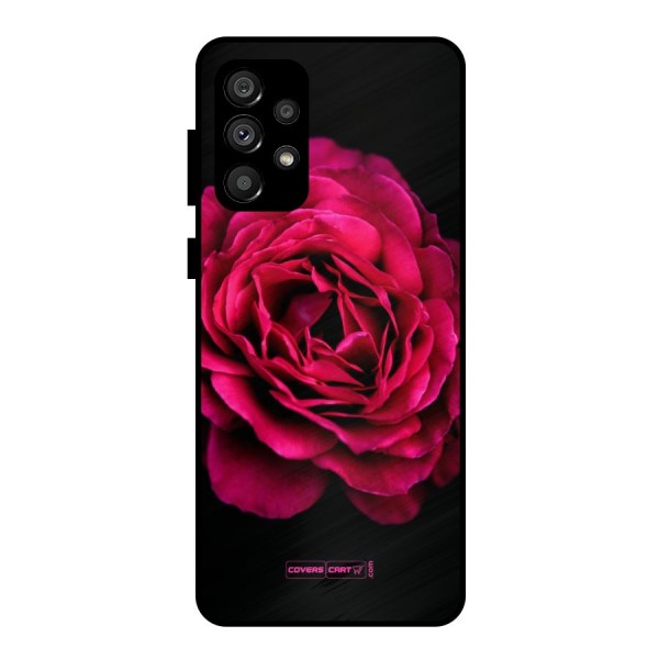 Magical Rose Metal Back Case for Galaxy A73 5G