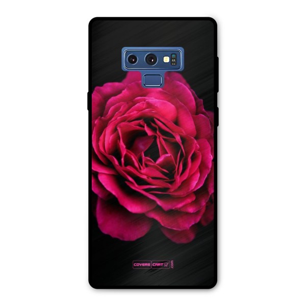 Magical Rose Metal Back Case for Galaxy Note 9