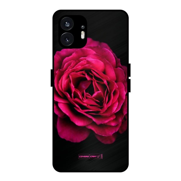 Magical Rose Metal Back Case for Nothing Phone 2