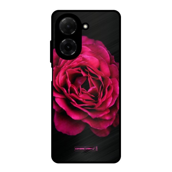 Magical Rose Metal Back Case for Poco C71