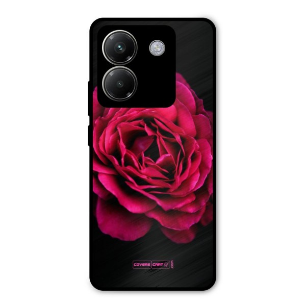 Magical Rose Metal Back Case for Poco M7 Pro 5G