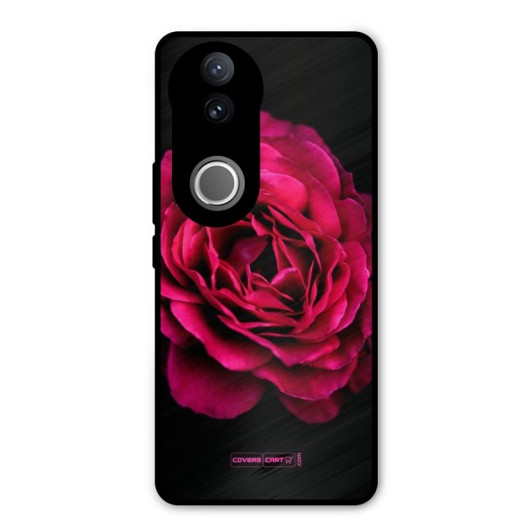 Magical Rose Metal Back Case for Vivo V50e