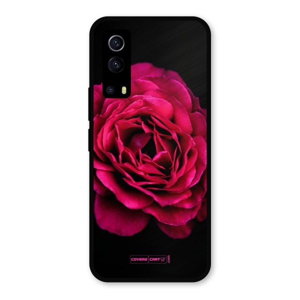 Magical Rose Metal Back Case for iQOO Z3