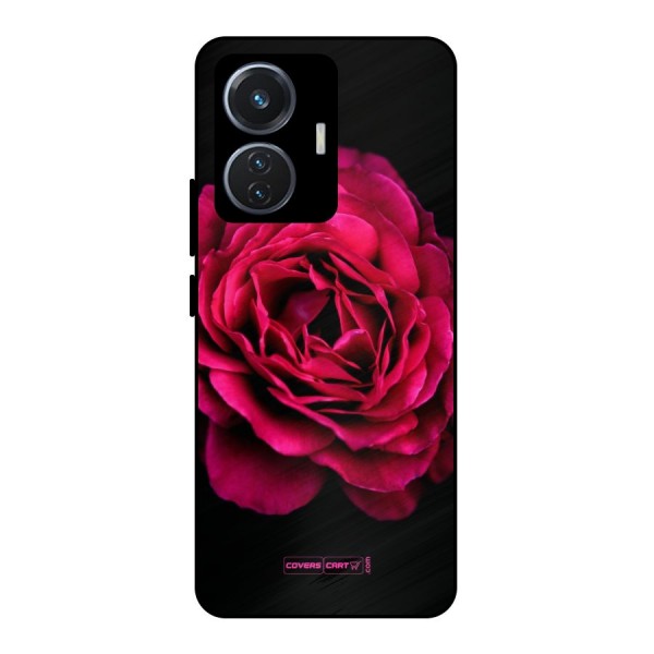 Magical Rose Metal Back Case for iQOO Z6 44W