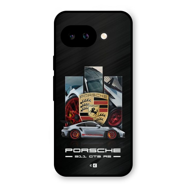 Magnificent Supercar Metal Back Case for Google Pixel 9a