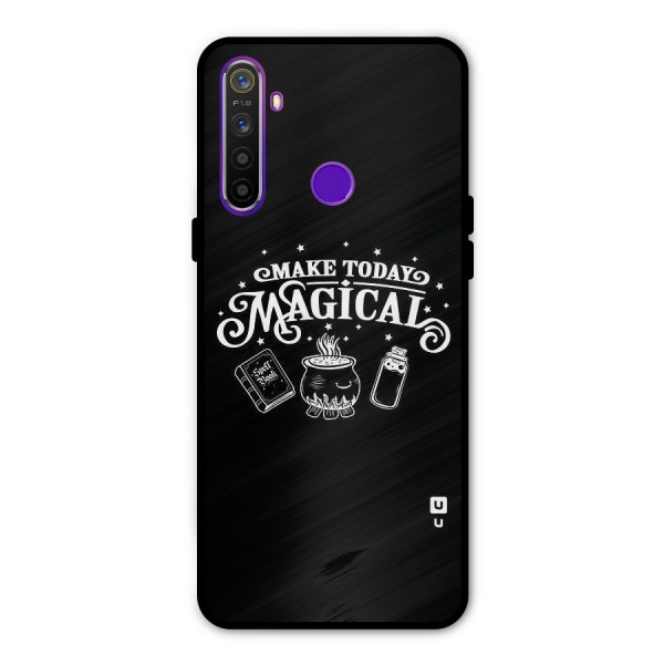 Make Today Magical Metal Back Case for Realme Narzo 10