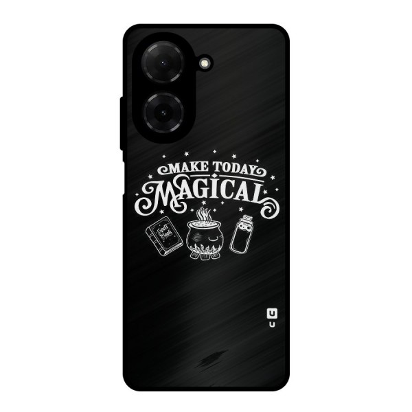 Make Today Magical Metal Back Case for Redmi A5 4G