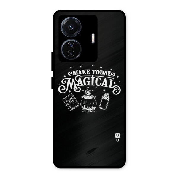 Make Today Magical Metal Back Case for iQOO Z6