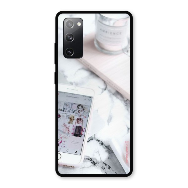 Make Up And Phone Metal Back Case for Galaxy S20 FE 5G