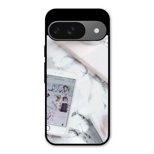 Make Up And Phone Metal Back Case for Google Pixel 9