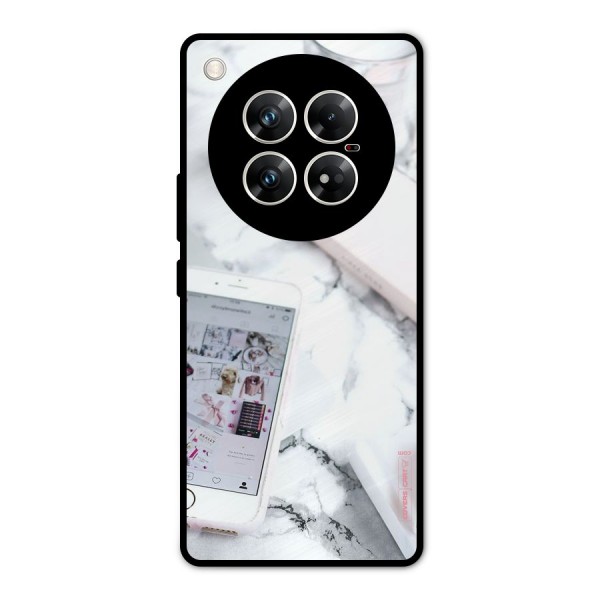 Make Up And Phone Metal Back Case for Infinix Zero 40 5G