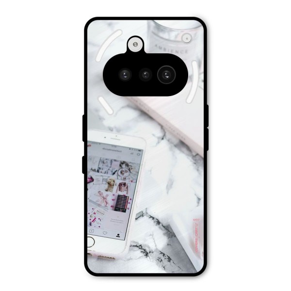 Make Up And Phone Metal Back Case for Nothing Phone 3a