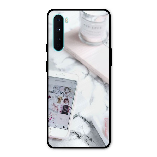 Make Up And Phone Metal Back Case for OnePlus Nord