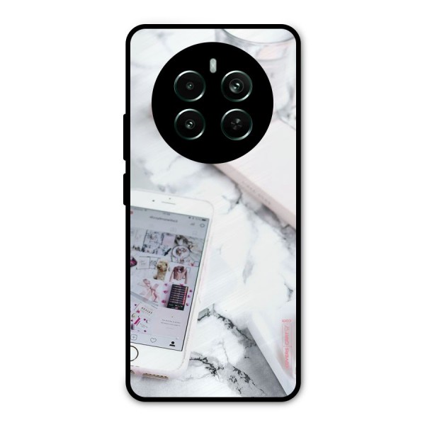 Make Up And Phone Metal Back Case for Realme 12 Pro Plus