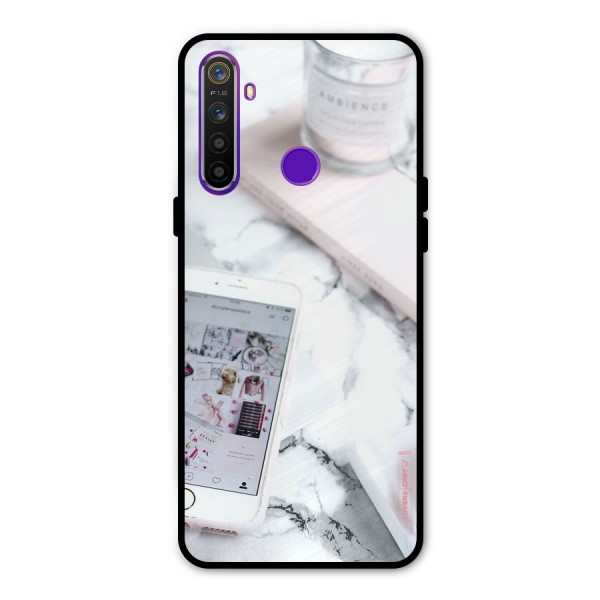 Make Up And Phone Metal Back Case for Realme Narzo 10
