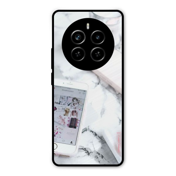 Make Up And Phone Metal Back Case for Realme P1 Pro
