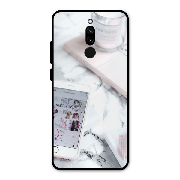 Make Up And Phone Metal Back Case for Redmi 8