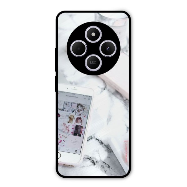 Make Up And Phone Metal Back Case for Redmi A4