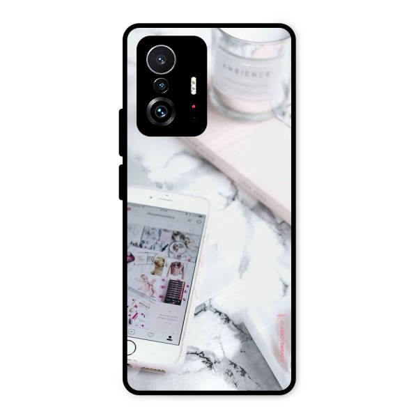 Make Up And Phone Metal Back Case for Xiaomi 11T Pro