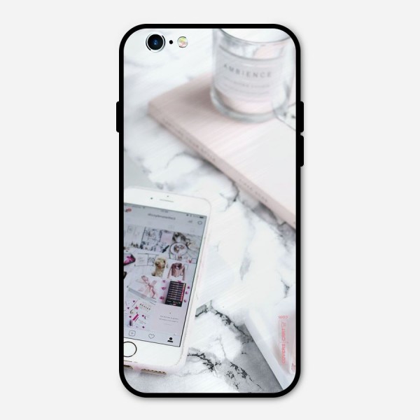 Make Up And Phone Metal Back Case for iPhone 6 6s