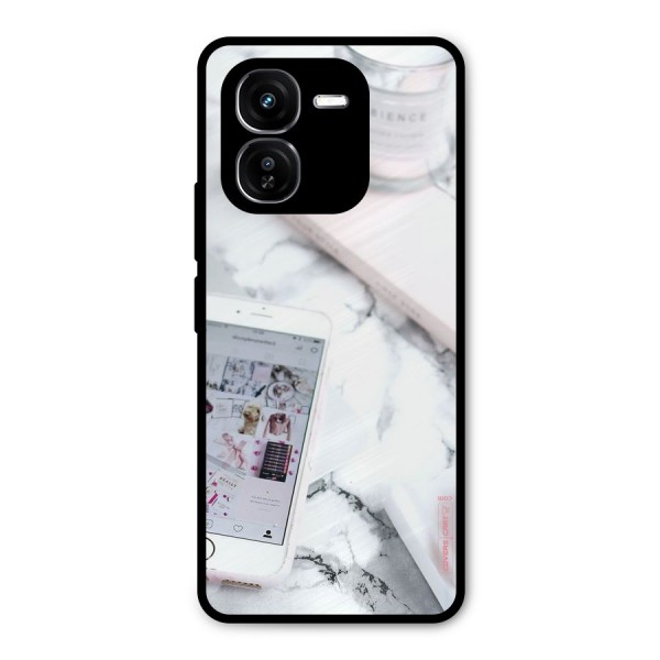 Make Up And Phone Metal Back Case for iQOO Z9x