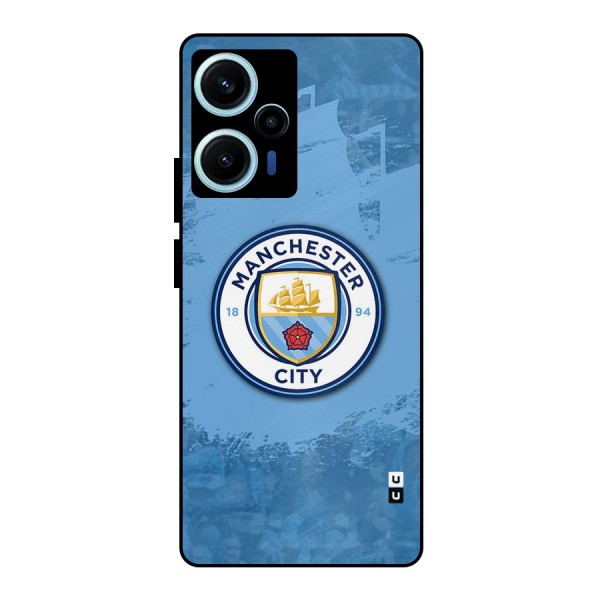 Manchester City Club Metal Back Case for Poco F5