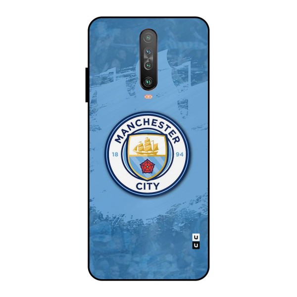 Manchester City Club Metal Back Case for Poco X2