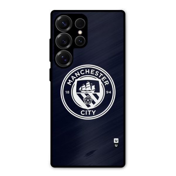 Manchester City FC Metal Back Case for Galaxy S25 Ultra
