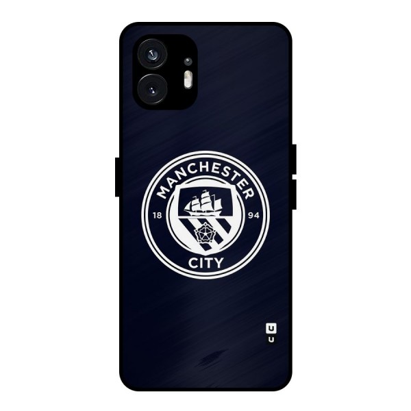 Manchester City FC Metal Back Case for Nothing Phone 2