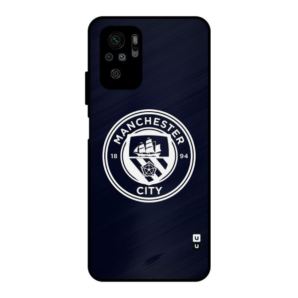 Manchester City FC Metal Back Case for Redmi Note 10S