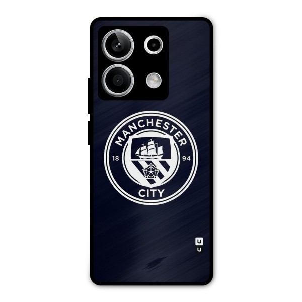 Manchester City FC Metal Back Case for Redmi Note 13 5G