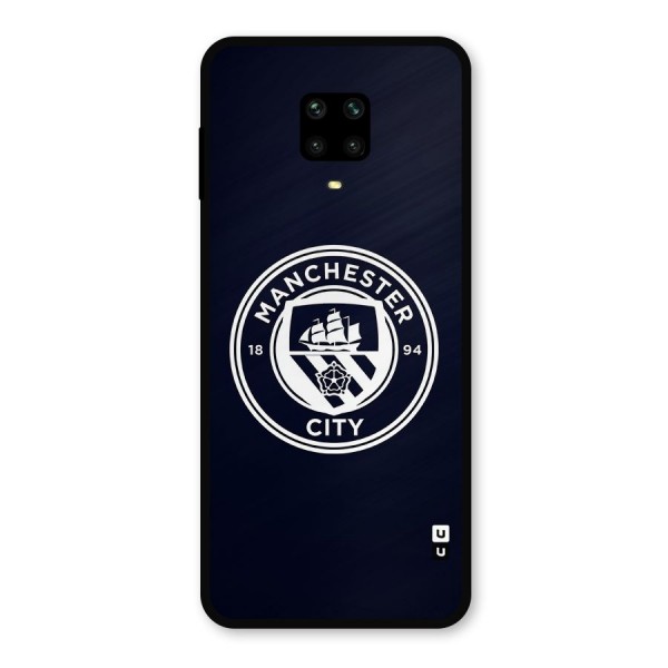 Manchester City FC Metal Back Case for Redmi Note 9 Pro Max