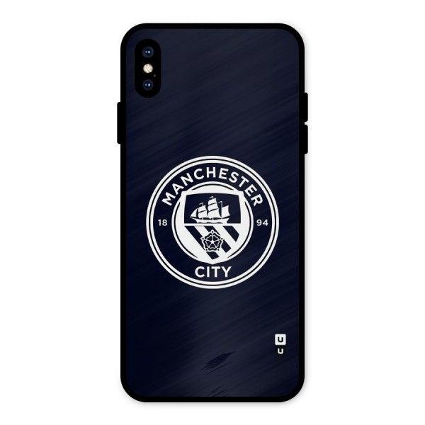 Manchester City FC Metal Back Case for iPhone XS Max