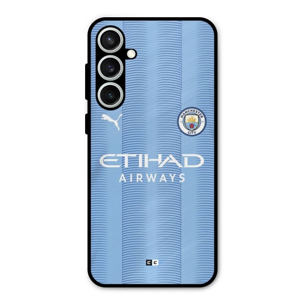 Manchester Etihad Jersey Metal Back Case for Galaxy S23 FE