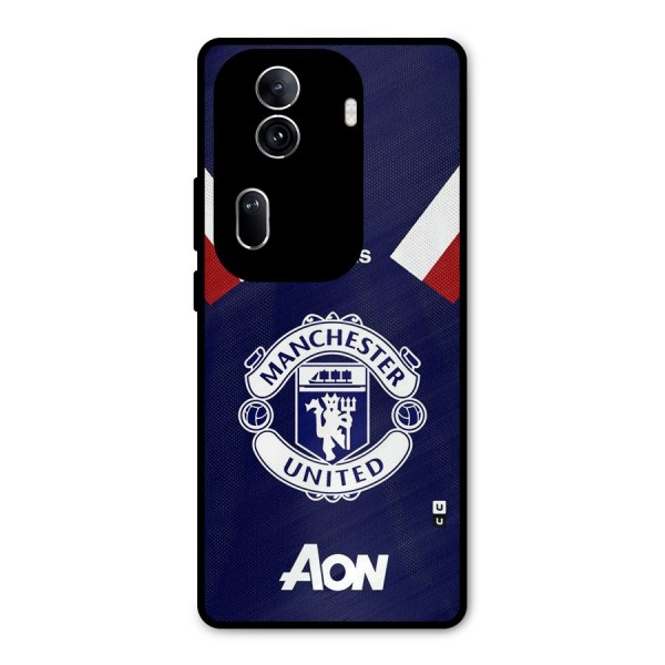 Manchester Jersy Metal Back Case for Oppo Reno11 Pro 5G
