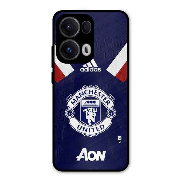 Manchester Jersy Metal Back Case for Oppo Reno13 Pro
