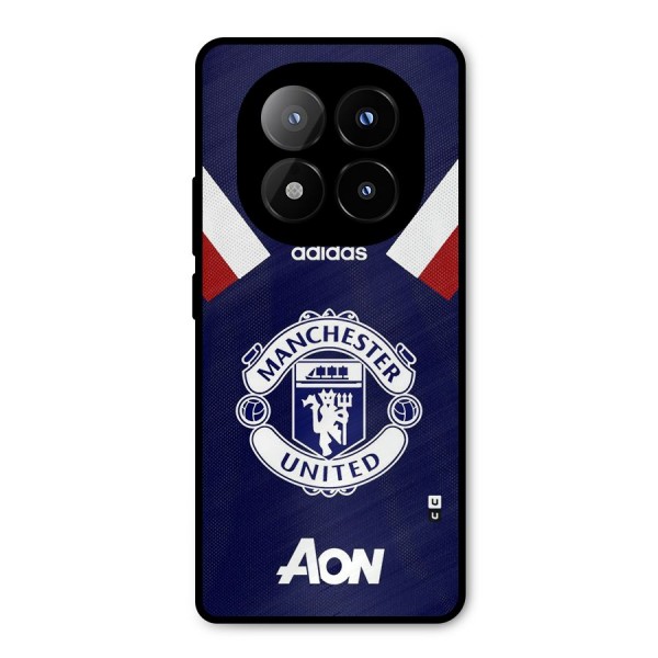 Manchester Jersy Metal Back Case for Redmi Note 14 Pro Plus 5G