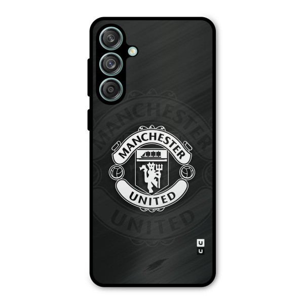 Manchester United Metal Back Case for Galaxy M55 5G