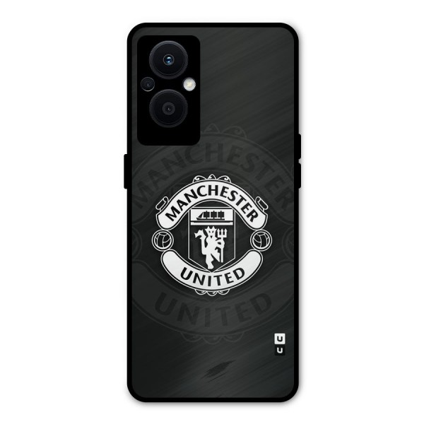 Manchester United Metal Back Case for Oppo F21 Pro 5G