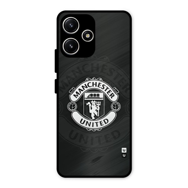 Manchester United Metal Back Case for Redmi 12 5G