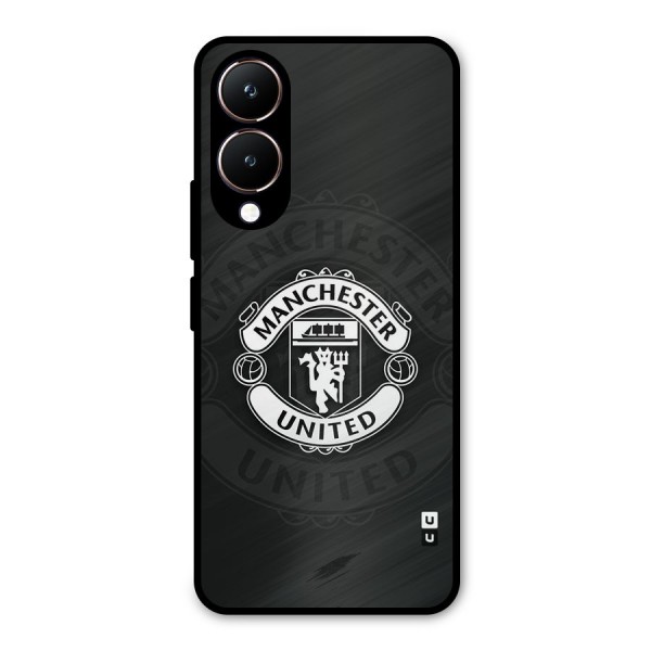 Manchester United Metal Back Case for Vivo Y28